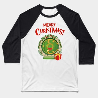 Merry Christmas II - Round Door - Fantasy Baseball T-Shirt